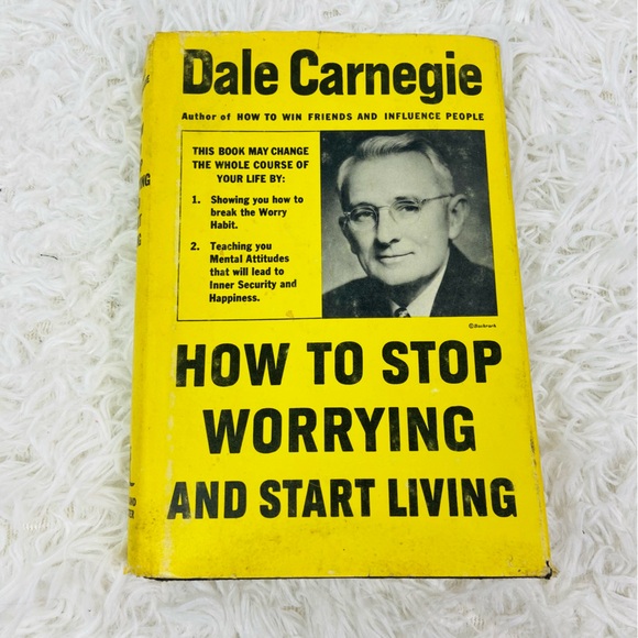DALE CARNEGIE how to stop worrying and start living book - Picture 3 of 8